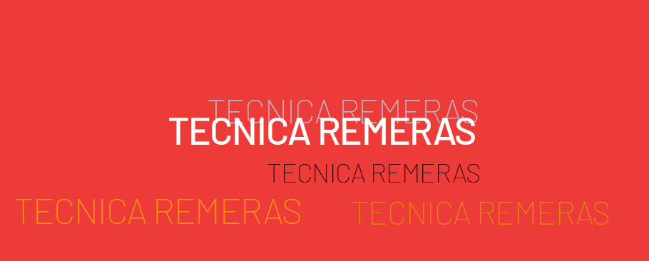 Técnica Remeras